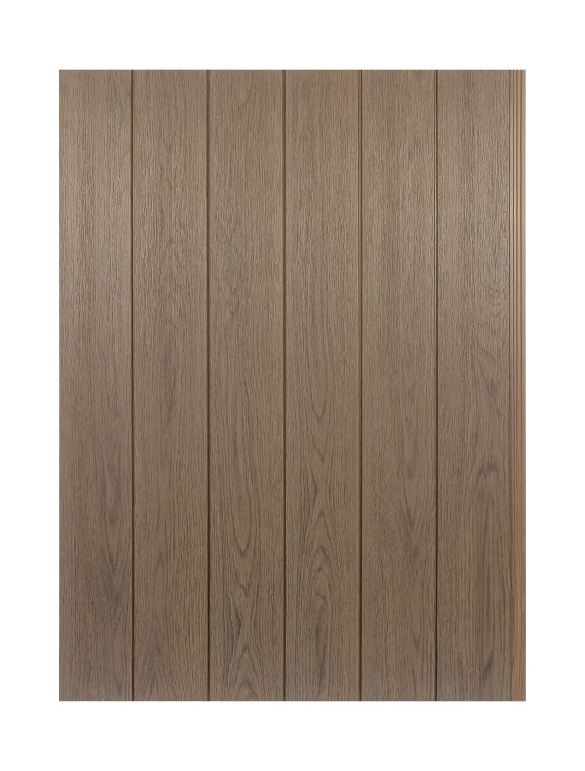 Smoke Grey FlowVeins cladding boards installed as a wall